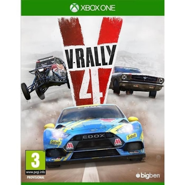 Simulationsspil - Bigben - V-Rally 4 - Kørsel - Xbox One