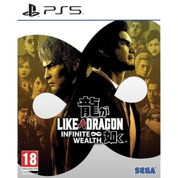 Videospil - Like A Dragon - Infinite Wealth - PS5 - Blu-Ray - Importversion