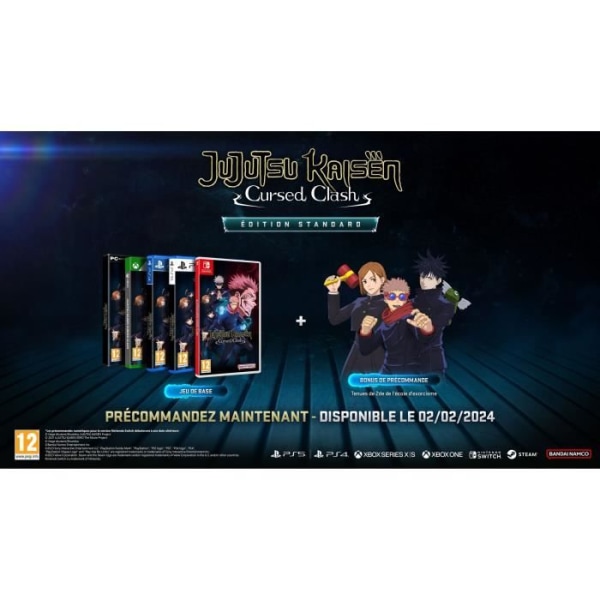 Jujutsu Kaisen Cursed Clash – PS4-spel