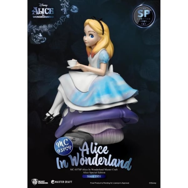 Disney Master Craft Special Edition Alice in Wonderland Figur