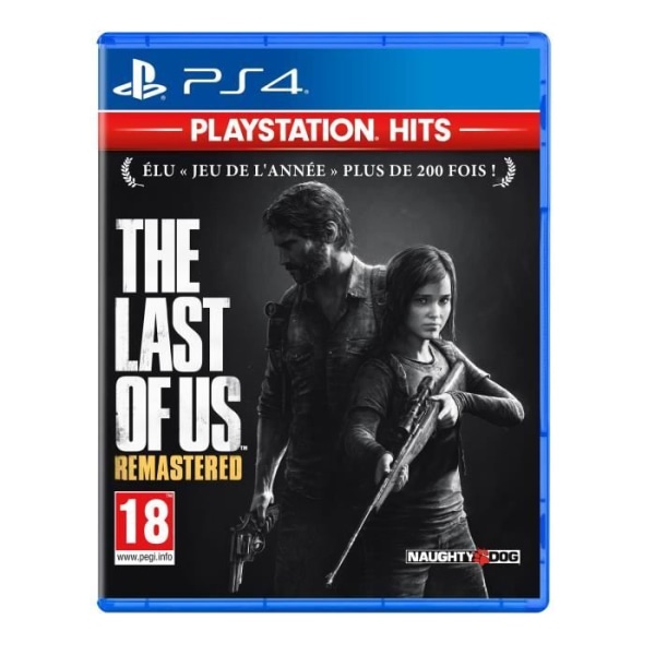 The Last of Us remastrade PlayStation Hits PS4-spel Vit