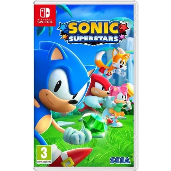 Plattformsspel - Sonic - Sonic Superstars - Nintendo Switch - 2D-äventyr - Emerald Powers