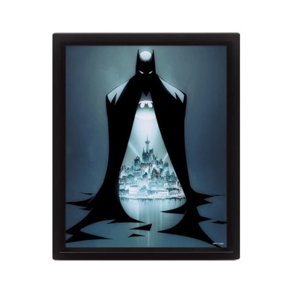 Batman Gotham City Unik 3D-animerad effektram