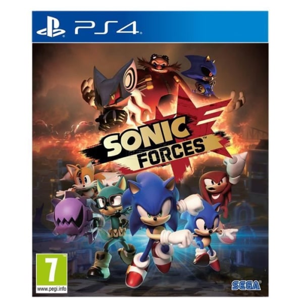 Playstation 4 spil - SONIC FORCES (UK IMPORT) Vit