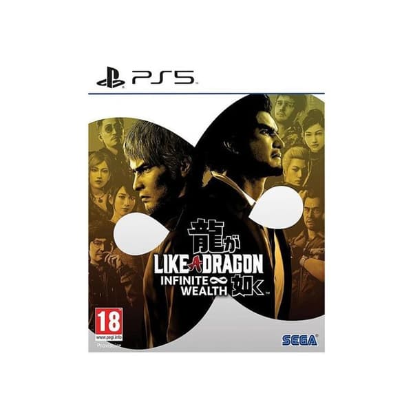Peli - Like A Dragon - Infinite Wealth - PS5 - Blu-Ray - Tuontiversio