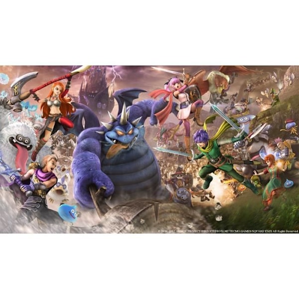 Roolipeli - Square Enix - Dragon Quest Heroes 2 - PS4 - Hakkerointi ja roaming-toimintaroolipelit
