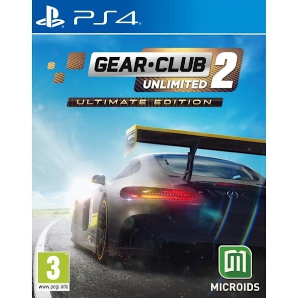 Gear.Club Unlimited 2 - Ultimate Edition PS4-spil hvid