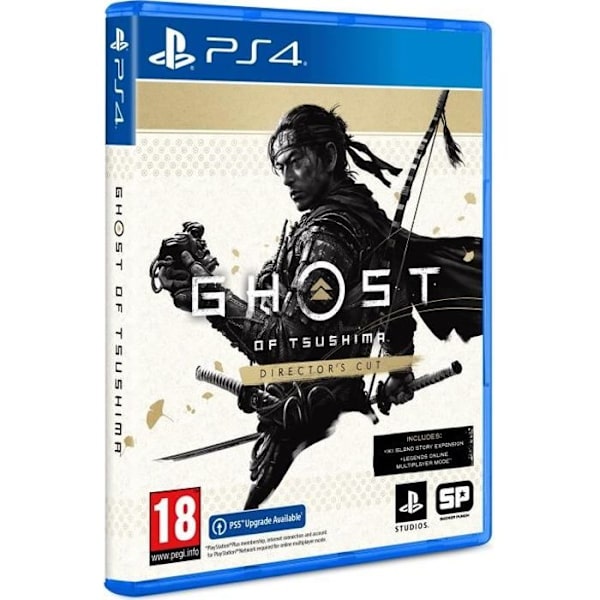 SONY COMPUTER ENTERTAINMENT Ghost of Tsushima Director's Cut – PS4-peli Vit