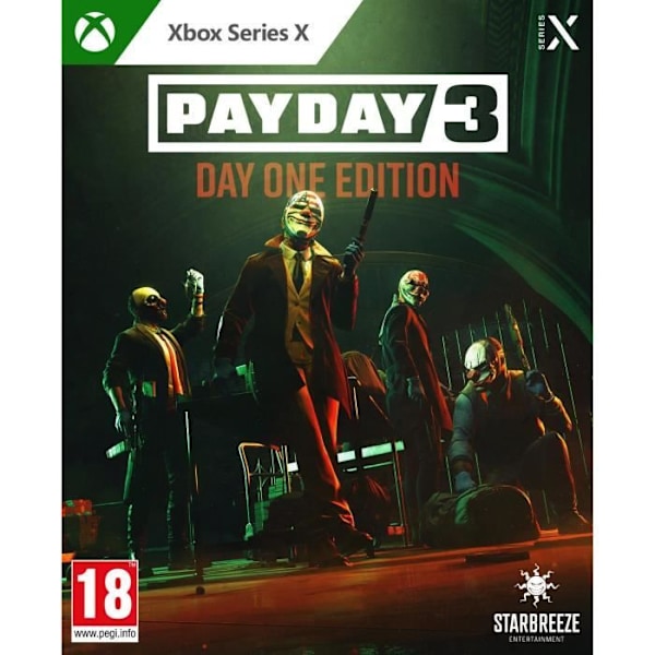 Payday 3 - Xbox Series X Game - Day One Edition Flerfärgad