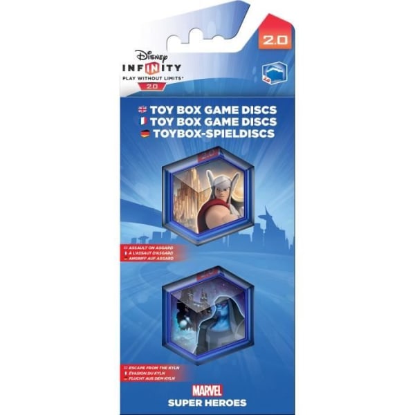2 Toy Box spelskivor Disney Infinity 2.0 Originals