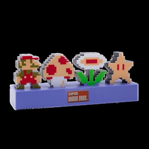 Valaisimet-Lamppu - Super Mario - Ikoni Blå