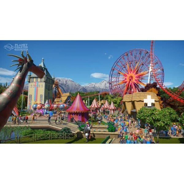 Planet Coaster Console Edition Xbox One ja Xbox Series valkoinen