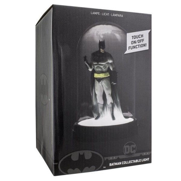 DC Comics USB Mood Lamp: Batman svart och grått