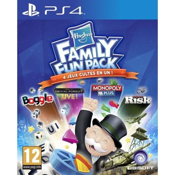Family Fun Pack Hasbro PS4-spel