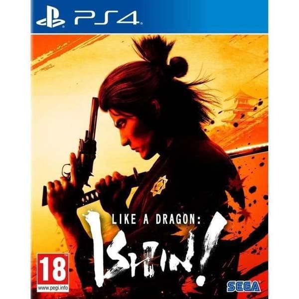 Som en drake: Ishin! PS4-spel brun