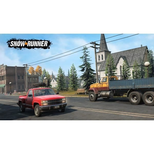 SnowRunner Xbox One-spel Vit