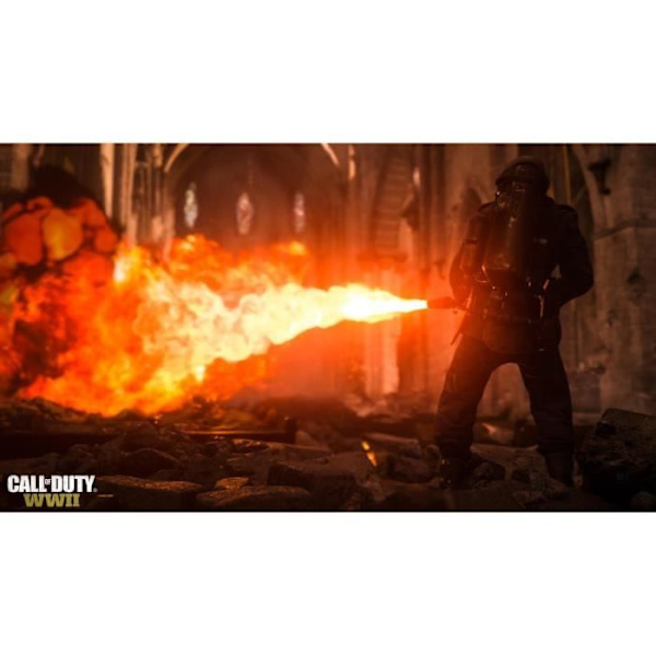 Call of Duty PS4-spel från andra världskriget Vit