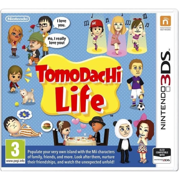 Tomodachi Life (3DS) - Engelsk import