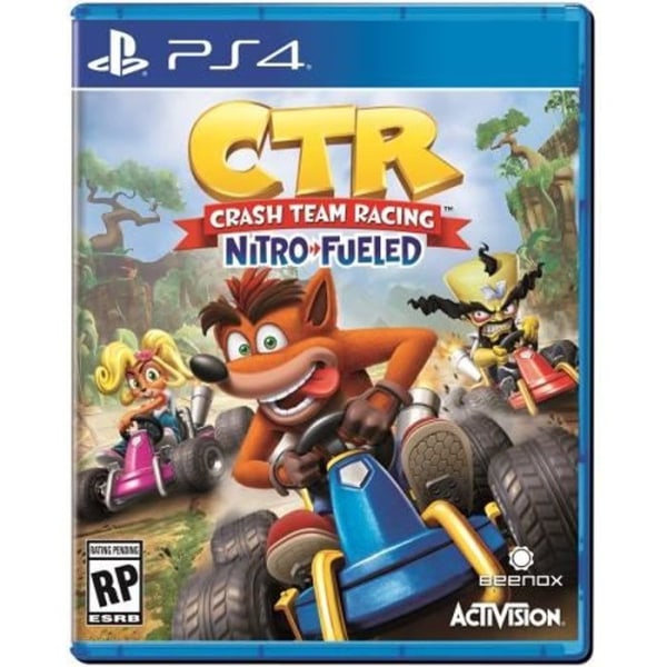 Crash Team Racing Nitro Fueled PlayStation 4 italialainen