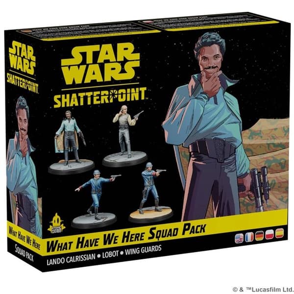 Star Wars Shatterpoint Mitä meillä täällä on Squad Pack figuurit