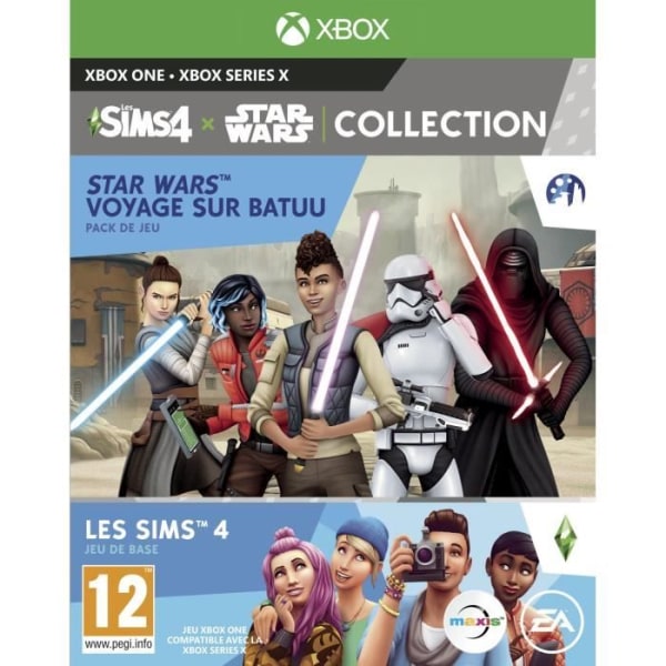 SIMS 4 Xbox One Game + Star Wars "Journey to Batuu" Xbox One Expansion