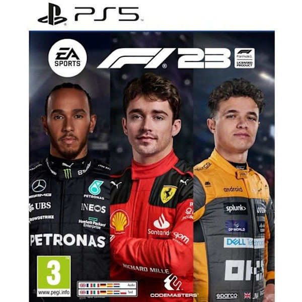 F1 23 - PS5-spel Svart