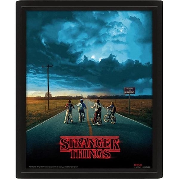 STRANGER THINGS - 3D Lentikulaarinen Juliste 26X20 - Mielimato