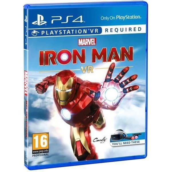 Marvel's Iron Man VR PSVR -peli Vit