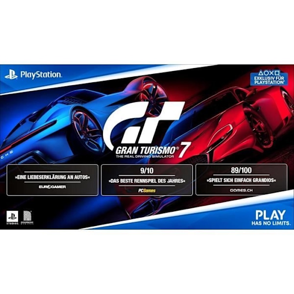 Videopeli - Gran Turismo - Standard Edition - PS4 - 420 autoa - 90+ rataa - GT-simulaatiotila