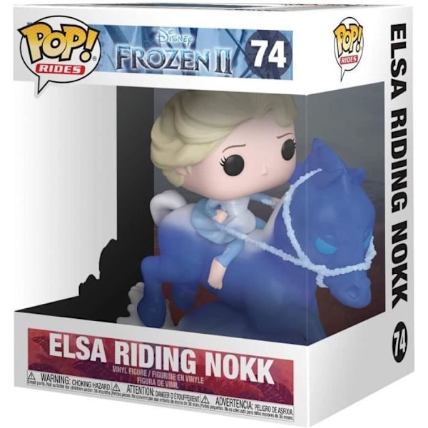 Figuriini Funko Pop! Ride: Frozen 2 - Elsa Nokin Selässä
