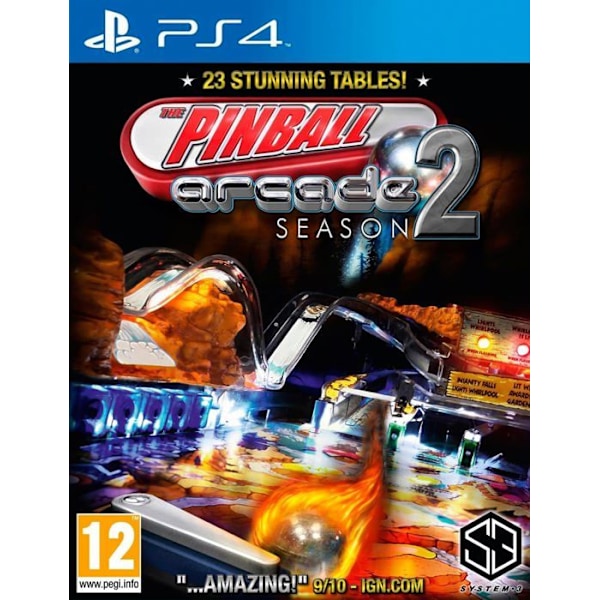 Videopeli - Pinball Arcade - Kausi 2 - Pelihalli - UK Import - Tunnusmerkit