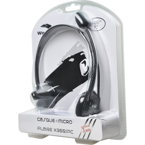 KABLET HEADSET + MIC / XBOX 360-PC