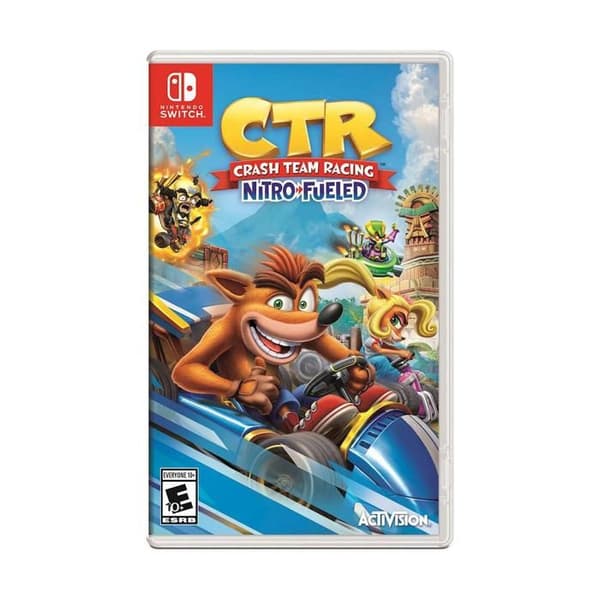 Videospil - Activision - Crash Team Racing Nitro-Fueled - Nintendo Switch - Multiplayer - PEGI 3+