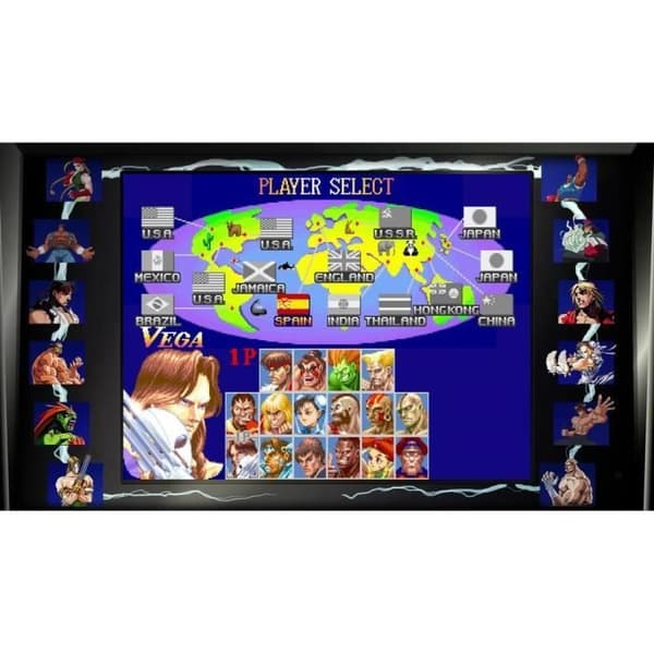 Street Fighter 30th Anniversary Collection PS4-peli Vit