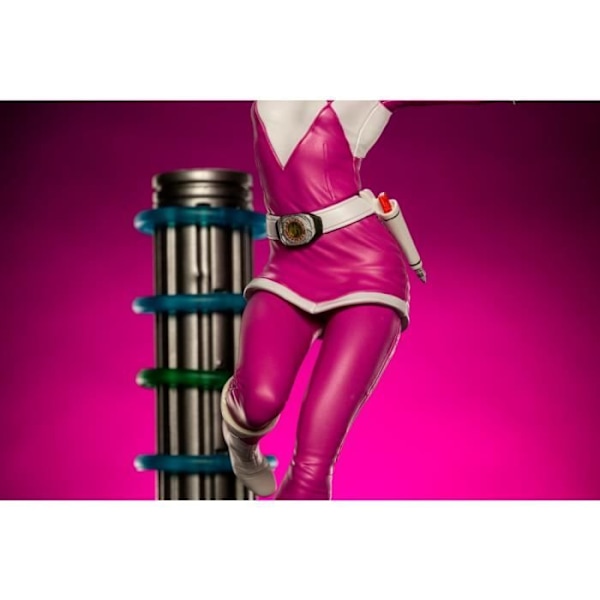 Iron Studios Power Ranger - Pink Ranger Statue Figur Kunst Skala 1/10