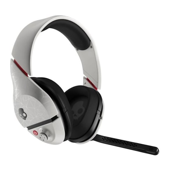 Trådlösa hörlurar - PLYR - PLYR2 - Vit - Kompatibel med PS3/Xbox 360/PC - Svängbar mikrofon Vit