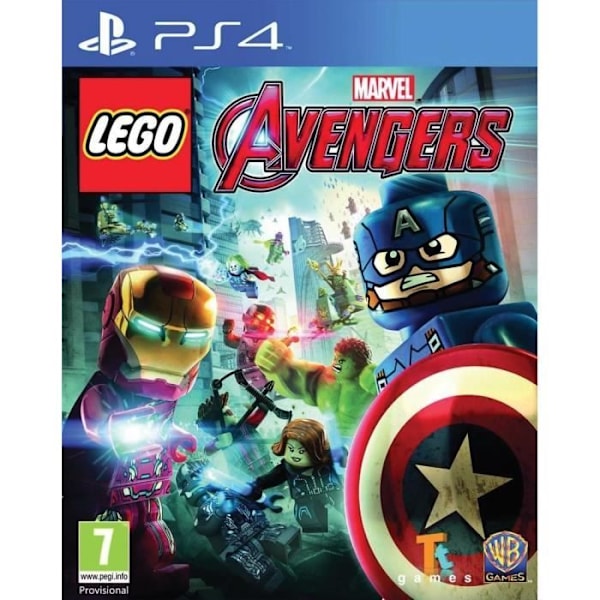 LEGO Marvel's Avengers - PS4-spil hvid