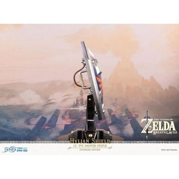 The Legend of Zelda Breath of the Wild - Hylian Shield Standard Edition Statue 29cm