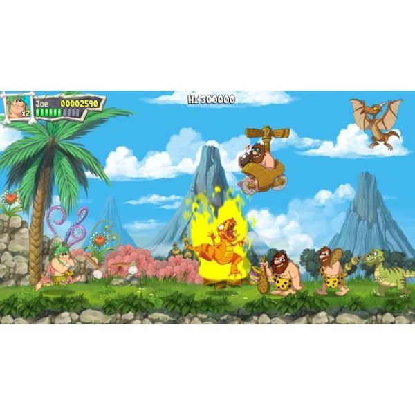 Nyt Joe And Mac Caveman Ninja T-Rex Edition PS5-spil