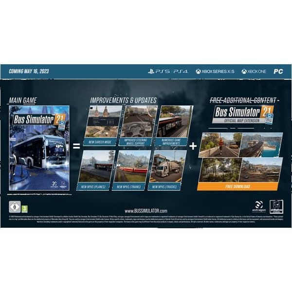 Bus Simulator Next Stop Gold Edition - Spel - Xbox Series X - Simulering - 7+ - Onlineläge