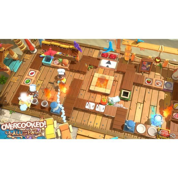 Overcooked Alt hvad du kan spise Xbox One & Xbox Series X Game Vit