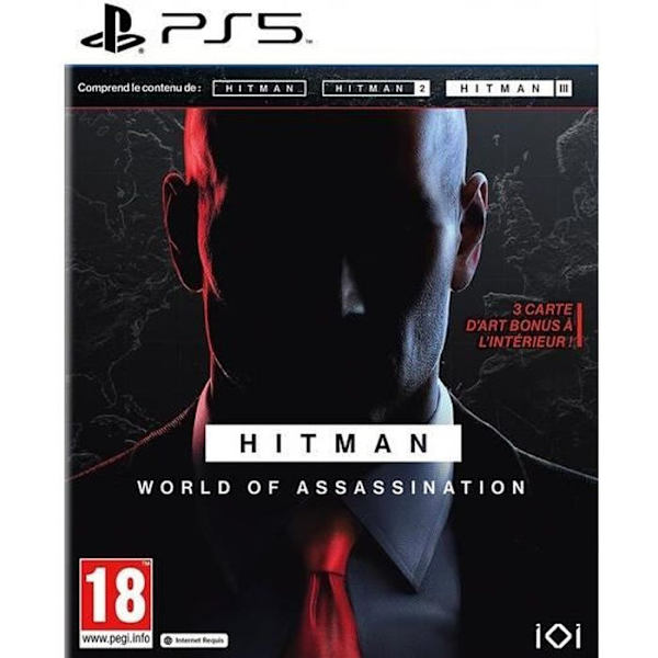Spil - PS5 - Hitman World Of Assassination - Action - PEGI 7+ - Online-tilstand Vit