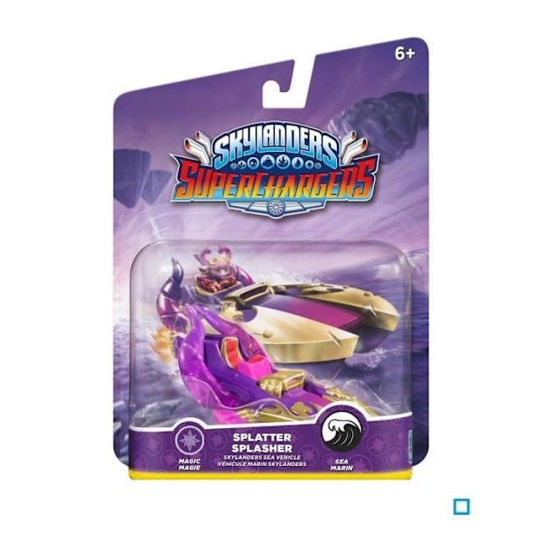 Søfartøjsfigur - Splatter Splasher Skylanders Superchargers