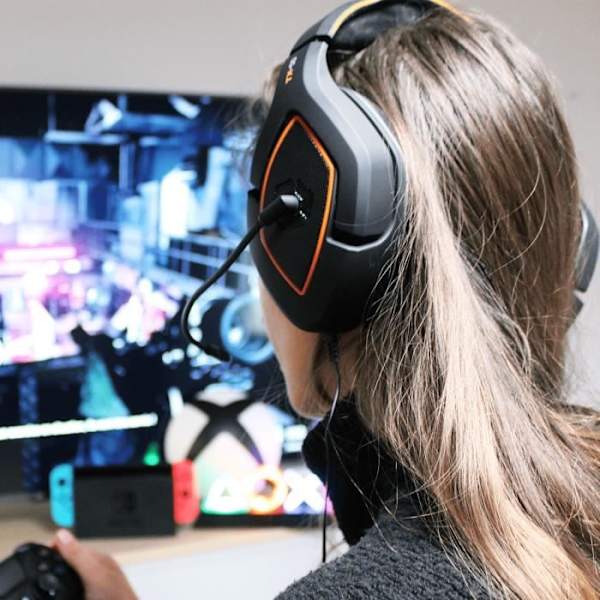 Gaming Headset - Gioteck - TX50 - Wired - 50 mm - Over-ear - Black Färg