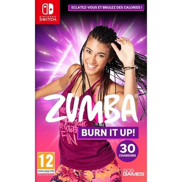 Zumba Burn It Up Peli Switch Vit
