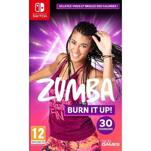Zumba Burn It Up Switch-spel Vit