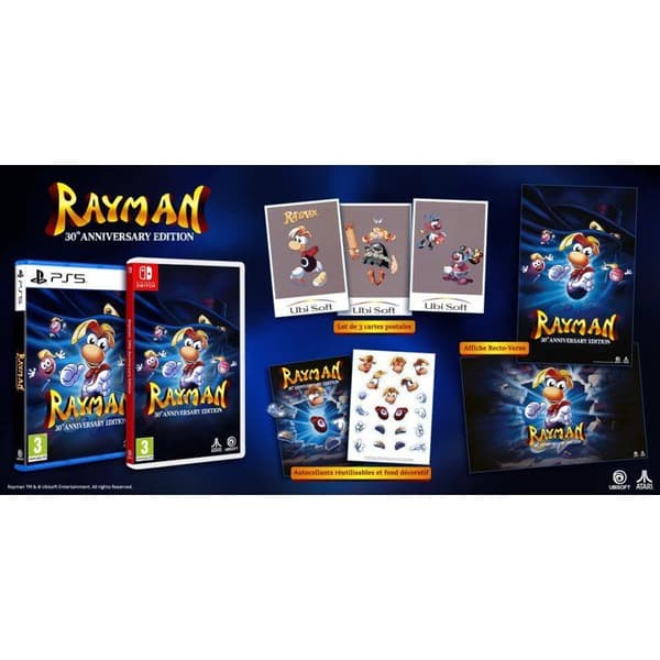 Rayman 30-års jubilæumsudgave - PS5-spil