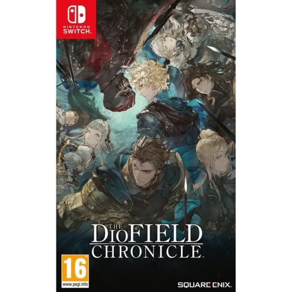 DioField Chronicle Switch-spelet Vit