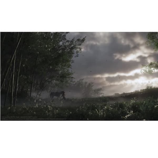 Ghost of Tsushima PS4-spel - PS5-kompatibelt Vit