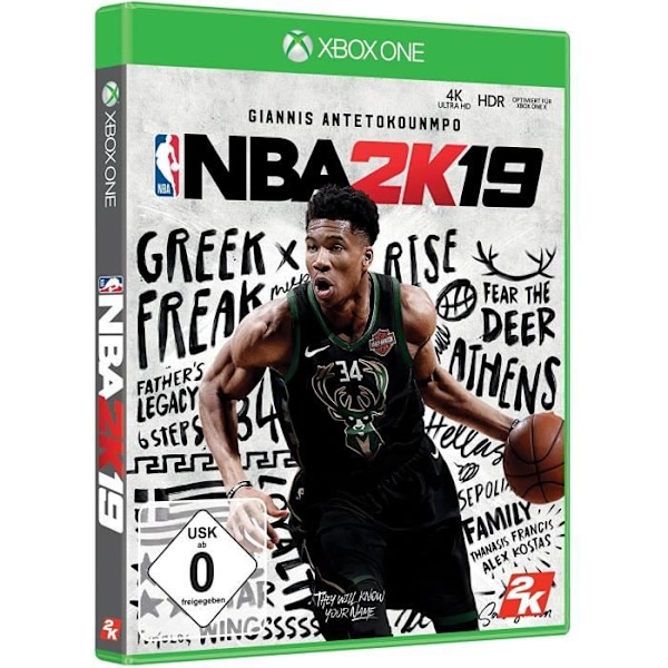 Videospil - Take-Two Interactive - NBA 2K19 - Xbox One - Multi Sprog - USK 0 - Sort